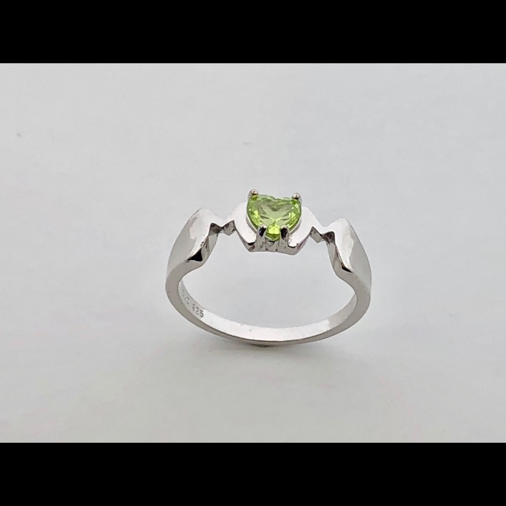 Natural Peridot “Mom” Ring